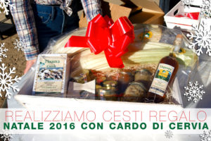 Realizziamo Cesti Regalo con prodotti Originali Cardo di Cervia