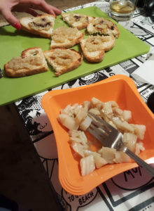 Aperitivo con i prodotti cardo di cervia cardodicervia.it