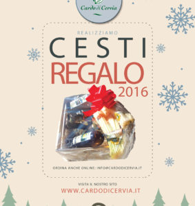 Realizziamo Cesti Regalo 2016 - cardodicervia.it